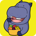 Pota The Hippo : animated