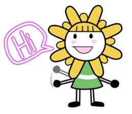 Lovely Sun Flowers sticker #14276214