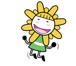 Lovely Sun Flowers sticker #14276215