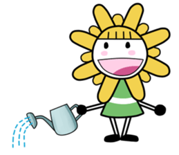 Lovely Sun Flowers sticker #14276217