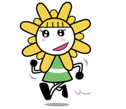 Lovely Sun Flowers sticker #14276218