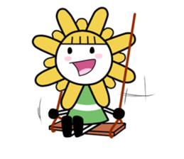 Lovely Sun Flowers sticker #14276219
