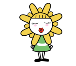 Lovely Sun Flowers sticker #14276220