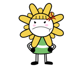 Lovely Sun Flowers sticker #14276223