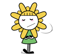 Lovely Sun Flowers sticker #14276224