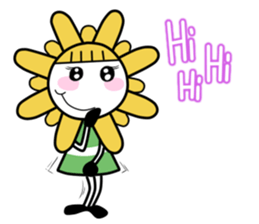 Lovely Sun Flowers sticker #14276225
