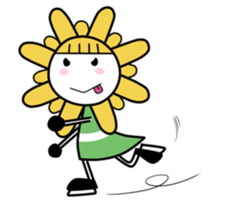 Lovely Sun Flowers sticker #14276227