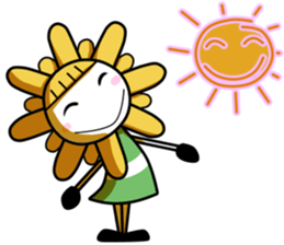 Lovely Sun Flowers sticker #14276231