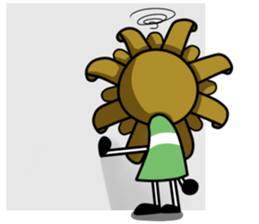 Lovely Sun Flowers sticker #14276234
