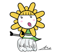 Lovely Sun Flowers sticker #14276238
