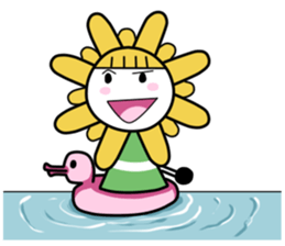 Lovely Sun Flowers sticker #14276239