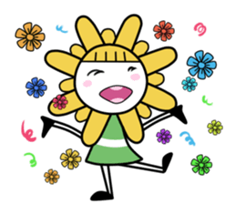Lovely Sun Flowers sticker #14276241