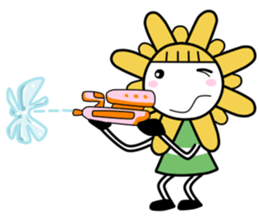 Lovely Sun Flowers sticker #14276249