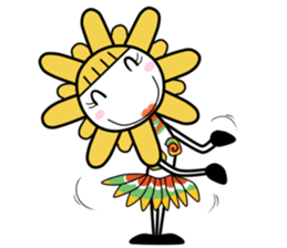 Lovely Sun Flowers sticker #14276251