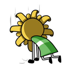 Lovely Sun Flowers sticker #14276252