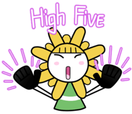 Lovely Sun Flowers sticker #14276253