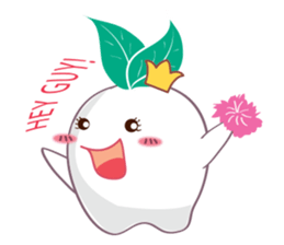 Super Crazy Radish sticker #14276312