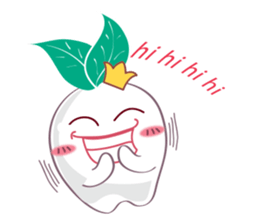 Super Crazy Radish sticker #14276313
