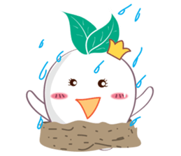 Super Crazy Radish sticker #14276319