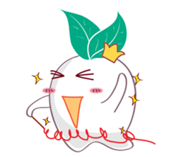 Super Crazy Radish sticker #14276322