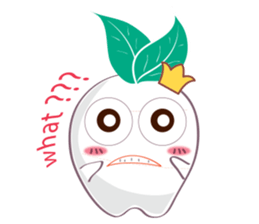 Super Crazy Radish sticker #14276325