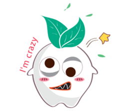 Super Crazy Radish sticker #14276330