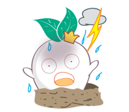 Super Crazy Radish sticker #14276339