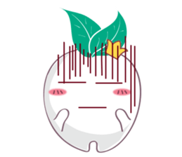 Super Crazy Radish sticker #14276340