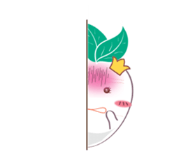 Super Crazy Radish sticker #14276341