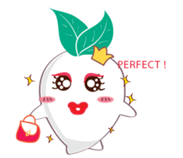 Super Crazy Radish sticker #14276342