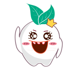 Super Crazy Radish sticker #14276346