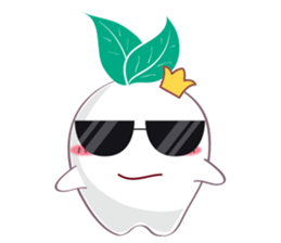 Super Crazy Radish sticker #14276349