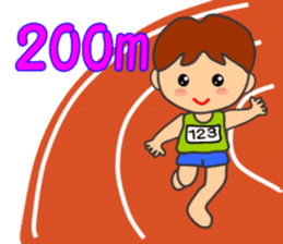 HONWAKA Track & Field part5 sticker #14276440