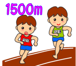 HONWAKA Track & Field part5 sticker #14276462