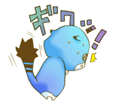 rainbow-color one word cat sticker #14276944