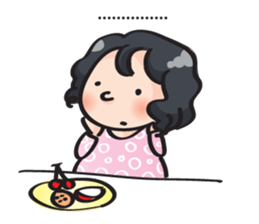 Fatty fatty,cute cute! sticker #14277300