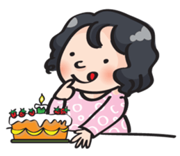 Fatty fatty,cute cute! sticker #14277301