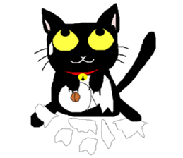 Makham 1 naughty cat sticker #14277449