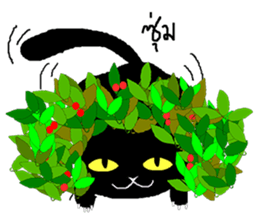 Makham 1 naughty cat sticker #14277455