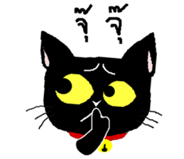 Makham 1 naughty cat sticker #14277462