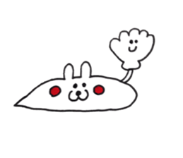 or rabbit sticker #14277764