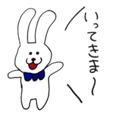 or rabbit sticker #14277766