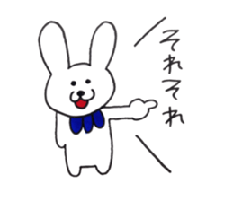 or rabbit sticker #14277768