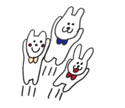 or rabbit sticker #14277769