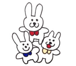 or rabbit sticker #14277773