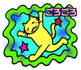 lovely cat family sticker #14277846