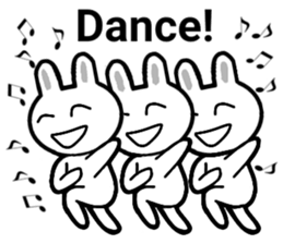 Merry rabbit Part 2. sticker #14277938