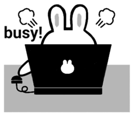 Merry rabbit Part 2. sticker #14277939