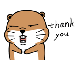 fat Groundhog ! sticker #14277985