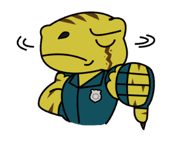 Raptor Cop Animated Stickers sticker #14278009